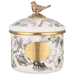 AGNESS БАНКА ДЛЯ СЫПУЧИХ ПРОДУКТОВ , СЕРИЯ ЯБЛОНЕВЫЙ САД, 12 Х 9СМ / 1,0Л 950-539