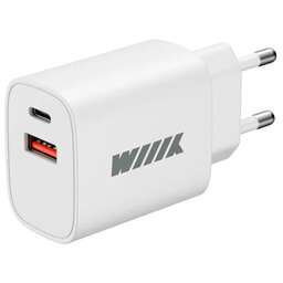 WIIIX Сетевое зар./устр. UNN-4-1-01-QC-W 18W 3A (QC) USB универсальное белый