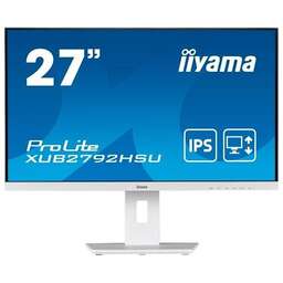 IIYAMA Монитор 27" ProLite XUB2792HSU-W5 белый IPS LED 16:9 HDMI M/M матовая HAS Piv 250cd 178гр/178гр 1920x1080 75Hz VGA DP FHD USB 6.3кг