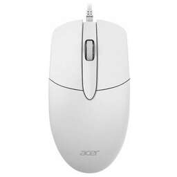 ACER Мышь OMW300 белый оптическая (1200dpi) USB (3but)