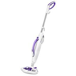 KITFORT Швабра паровая КТ-1085 1500Вт белый/фиолетовый