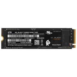 WD Накопитель SSD PCIe 4.0 x4 4000GB S400T2X0E Black SN850X M.2 2280