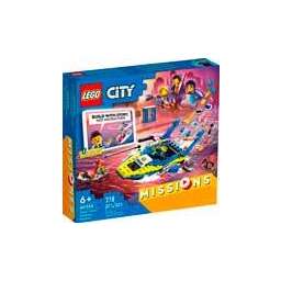Lego City Детективные миссии водной полиции 60355