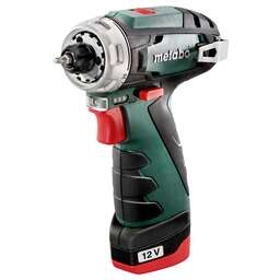 METABO Дрель-шуруповерт Powermaxx BS Basic Set аккум. патрон:быстрозажимной (кейс в комплекте) (600080710)