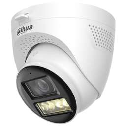 DAHUA Камера видеонаблюдения аналоговая DH-HAC-HDW1500TQP-IL-T-0280B, 2880 х 1620, 2.8 мм, белый