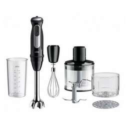 BRAUN Блендер MQ55254MBK, погружной, черный