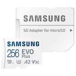 SAMSUNG Карта памяти microSDXC UHS-I U3 PRO Endurance 256 ГБ, 100 МБ/с, Class 10, MB-MJ256KA, 1 шт., переходник SD