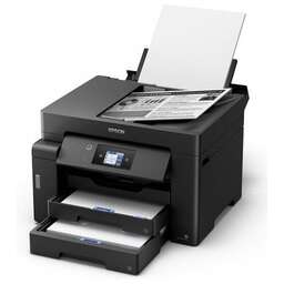 EPSON МФУ струйный M15140 черно-белая печать, A3+, цвет черный [c11cj41404/ c11cj41402]