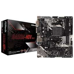 ASROCK B450M-HDV R4.0, SocketAM4, AMD B450, mATX