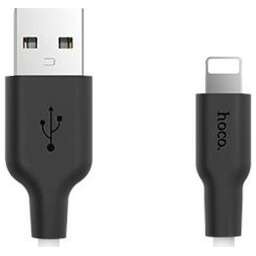 HOCO (6957531071365) X21 USB (m) - 8 Pin (m) 1.0m - белый/черный