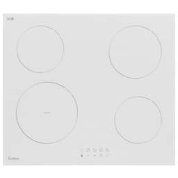 EVELUX Индукционная варочная поверхность HEI 641 W, конфорок: 4 шт., стеклокерамика, независимая, белый