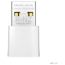 MERCUSYS MA60XNB Сверхкомпактный USB-адаптер с поддержкой Wi-Fi 6 AX900 и Bluetooth 5.3