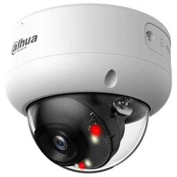 DAHUA Камера видеонаблюдения IP DH-IPC-HDBW3449EP-S-IL-0280B, 2688х1520 pix, 2.8 мм, белый