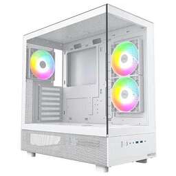 MONTECH Корпус ATX XR, Midi-Tower, без БП, белый [xr wh]