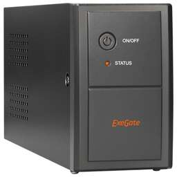 EXEGATE EP285474RUS ИБП Power Back BNB-850.LED.AVR.EURO.RJ.USB <850VA/480W, LED, AVR,2 евророзетки, RJ45/11, USB, Black>