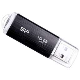 SILICON POWER Флешка USB Blaze B02 128ГБ, USB3.1, черный [sp128gbuf3b02v1k]