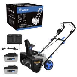 DEKO ST412-6, 2*20В, 2*6.0Ач, 50см, 2 фары 083-4445