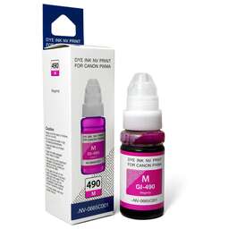 NV PRINT Чернила NVP GI-490M (NV-0665C001) для Canon Pixma G1400/G2400 (70 мл) Magenta (в коробке) совместимые