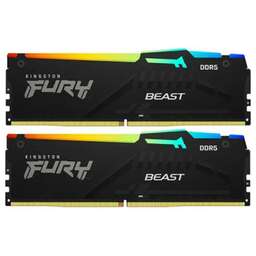 KINGSTON Оперативная память Fury Beast Black KF552C40BBAK2-16 DDR5 - 2x 8ГБ 5200МГц, DIMM, Ret