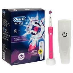 ORAL-B Электрическая зубная щетка PRO 750 LTD EDIT PINK