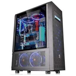 THERMALTAKE Корпус ATX Core X71 TG, Full-Tower, без БП, черный [ca-1f8-00m1wn]