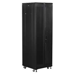 LANMASTER Шкаф серверный TWT-CBB-42U-8X10-G1 напольный, стеклянная передняя дверь, 42U, 800x1000 мм