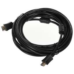 PREMIER Кабель аудио-видео 5-813 5.0 HDMI (m)/HDMI (m) 5м. феррит.кольца позолоч.конт. черный