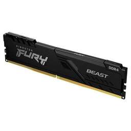 KINGSTON Оперативная память Fury Beast Black KF426C16BB/4 DDR4 - 1x 4ГБ 2666МГц, DIMM, Ret