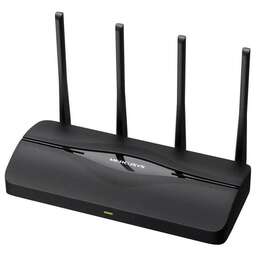 MERCUSYS Wi-Fi роутер MR27BE, Wi-Fi 7, BE3600, 2.4/5ГГц, 3 LAN, черный