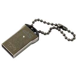 SILICON POWER Флеш Диск 64GB Touch T01 SP064GBUF2T01V1K USB2.0 черный/серебристый