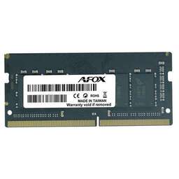 AFOX Модуль памяти 4GB DDR4 3200Mhz SO-DIMM Single Channel Package (1x4GB) PC4-25600, 260- Pin, Non-ECC, Un-Buffered, XMP 2.0, CL 16-18-18-39, 1.35V