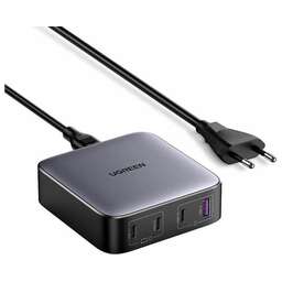 UGREEN Зарядное устройство CD328 (90928) Nexode 100W 1*USB-A+3*USB-C Desktop Fast Charger. Цвет: серый