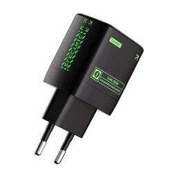 Movespeed 1xType-C + 1xUSB-A, 30W, PD2.0, QC3.0 (AC30 Black) EU