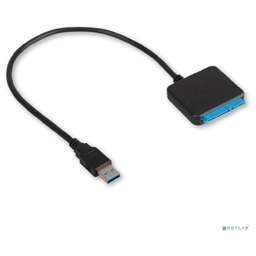 Cablexpert Адаптер USB3.2 Gen1 на SATA 2.5"/3.5" HDD/SSD, питание 12V/2A, Sata3, 5 Гбит/с, пакет (A-USB3-SATA3-3.5)