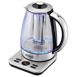 KITFORT Чайник электрический КТ-6711, 1.7л, пластик