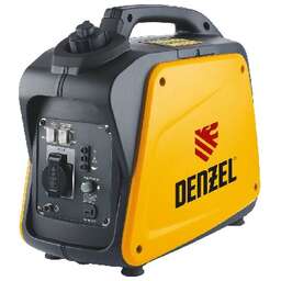 DENZEL Генератор инверторный GT-1300i, X-Pro 1,3 кВт, 220В, бак 3 л, ручной старт 94641