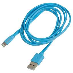 HAMA Кабель Flat 00173646 USB (m)-Lightning (m) 1.2м синий плоский