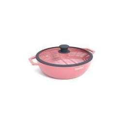Tesoro Florence Induction total pink, 3 л, с крышкой с силиконовым ободом (TF6530tpi)