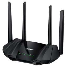 DAHUA Роутер DH-AX15M, Wi-Fi 6, AX1500, 2.4/5ГГц, 2 LAN, черный