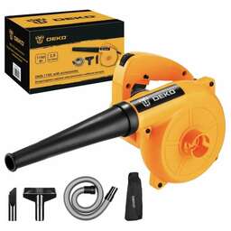 DEKO Воздуходувка садовая электрическая DKBL1150 с набором насадок (083-2042)