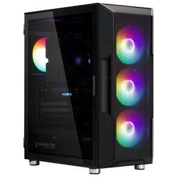 ZALMAN Корпус MidiTower I3 NEO TG black (ATX, без БП, FRGB, 2xUSB2.0 Type-A + USB3.2 Type-A) ( I3 NEO TG Black)