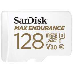 SANDISK Карта памяти microSDXC UHS-I Ultra 128 ГБ, 100 МБ/с, Class 10, SDSQUNR-128G-GN6MN, 1 шт., без адаптера