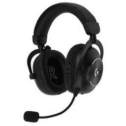 LOGITECH Гарнитура игровая G Pro X 2 Lightspeed, для компьютера, накладные, Bluetooth/3,5 мм, черный [981-001264]