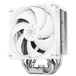 THERMALRIGHT Устройство охлаждения(кулер) Assassin X 120 R Digital Soc-AM5/AM4/1200/1700/1851 белый 4-pin 29.8dB Al+Cu LCD Ret (AX120-R-DIGITAL-WH)