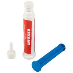 REXANT (09-3680) ФЛЮС-ГЕЛЬ ДЛЯ ПАЙКИ , АКТИВНЫЙ, 12 МЛ, ТЕХНО-ШПРИЦ, БЛИСТЕР