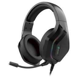 OKLICK Гарнитура игровая HS-L600G, для компьютера, мониторные, проводные, черный [1939588]
