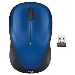 LOGITECH Мышь M235n синий/черный оптическая 1000dpi беспров. USB для ноутбука 2but (910-007131)