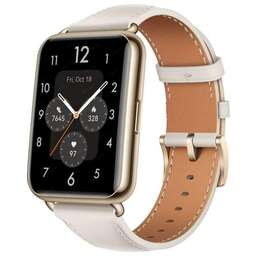 HUAWEI Смарт-часы Watch Fit 2 Yoda-B19V 1.74" AMOLED корп.золотистый рем.белый разм.брасл.:140-210мм (55029265)