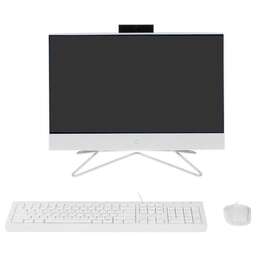 HP Моноблок 200 G4 21.5" Full HD i5 1235U (1.3) 8Gb SSD512Gb Iris Xe DVDRW CR FreeDOS GbitEth WiFi BT 65W клавиатура мышь Cam белый 1920x1080
