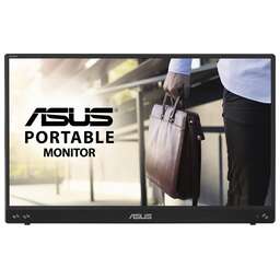 ASUS Монитор 15.6" ZenScreen MB16ACV темно-серый IPS LED 16:9 глянцевая 250cd 178гр/178гр 1920x1080 60Hz FHD USB 0.83кг